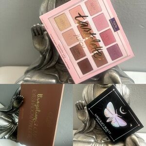 Tarte Juicy, love craft beauty and Brazilian glow palette NIB you get 3 palettes